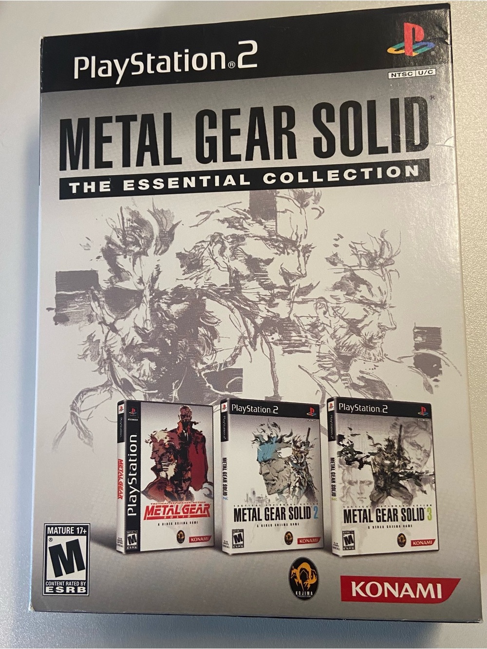 Metal Gear Solid: The Essential Collection (Sony PlayStation 2) Box Only